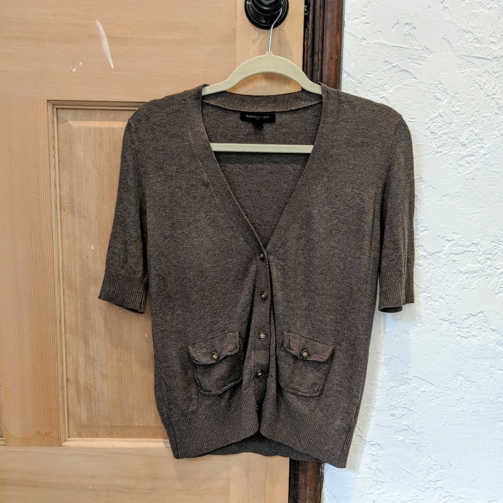 Banna Republic button up sweater